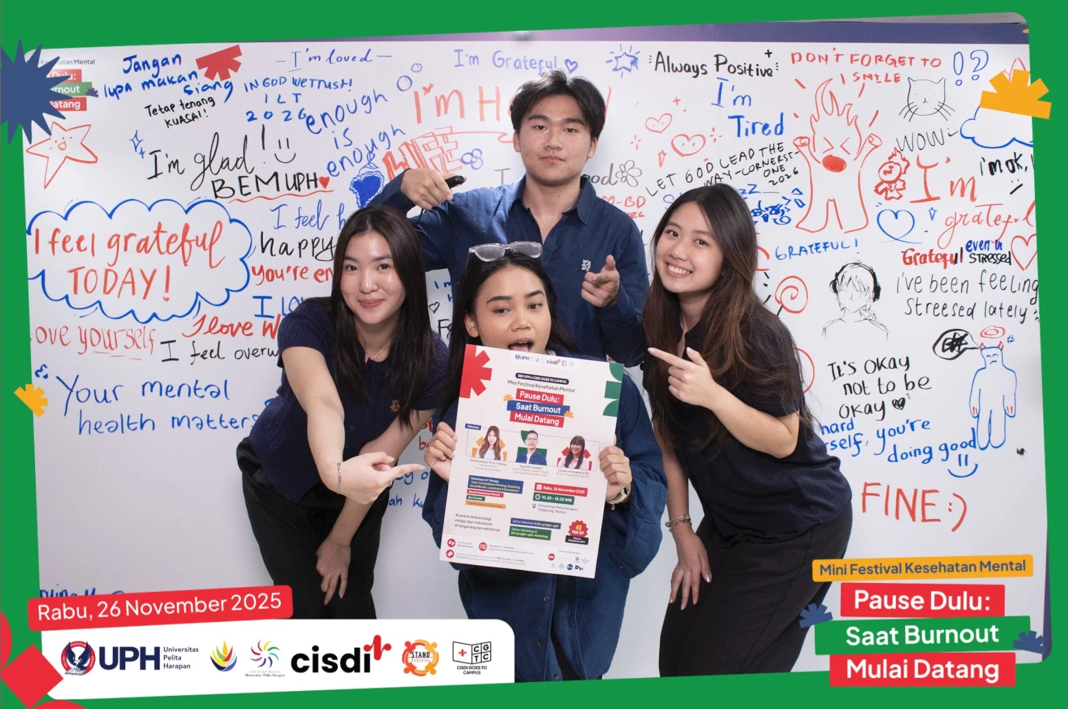 Guests at the DigiSnap photobooth — CISDI