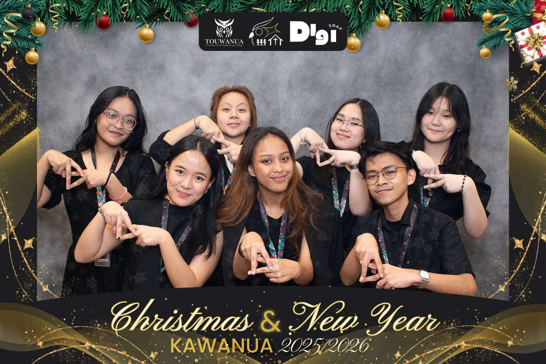 Guests at the DigiSnap photobooth — Kawanua · UPH