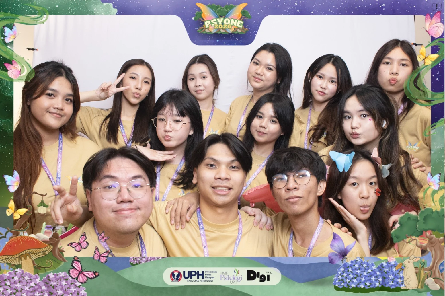 Guests at the DigiSnap photobooth — Psyone · UPH